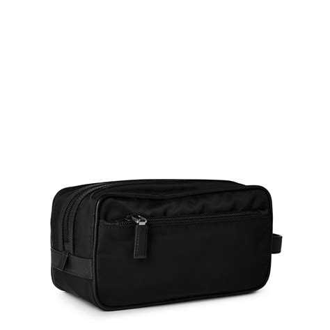 prada logo cosmetic pouch|prada nylon cosmetics pouch.